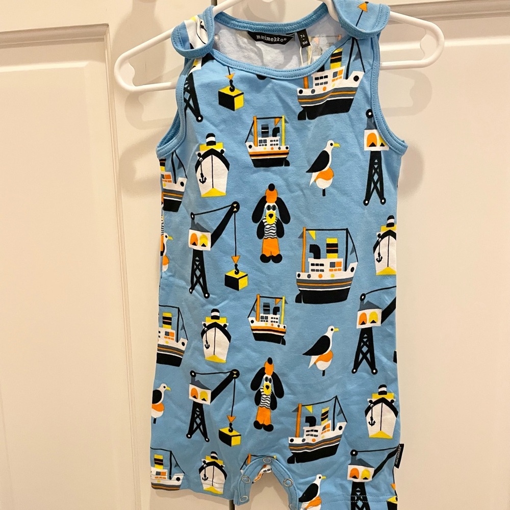 NWT, Marimekko Baby Romper, 9 Mos